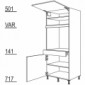 Hochschrank Umbauten für 30 Zoll breite Backöfen [2/9]