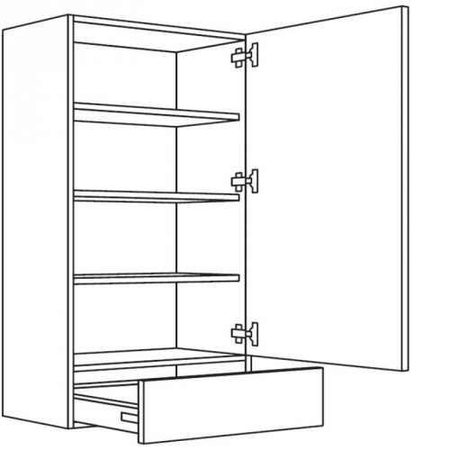 Aufsatzschrank mit 1 Schubkasten