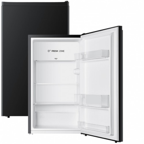 Kühlschrank freistehend mit Kaltlagerzone schwarz