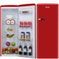 Vollraum-Kühlschrank 144 cm Höhe Retro Design rot [1/5]