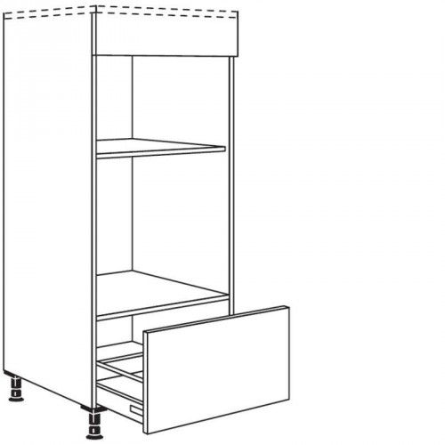 Highboard für Geräte-Umbauten für Mikrowelle und Backofen