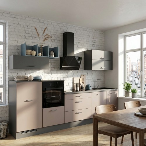 Einbauk&uuml;che Impuls K&uuml;chenzeile 320 cm mit Ger&auml;ten