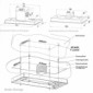 Deckendunstabzug Deckenlüfter erweiterbar [8/12]