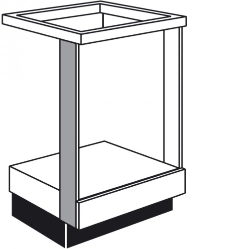 Unterschrank für Einbauherde