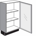Vitrinen Unterschrank KÜ68672