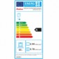 Edelstahl Elektro Standherd mit Gas-Kochfeld mit 4 Brenner [2/2]