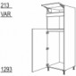 Hochschrank Geräte-Umbau für Kühlautomat und Mikrowelle [2/9]