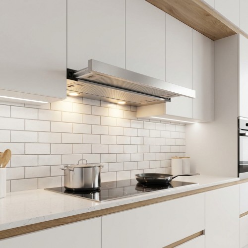 Flachlüfter II Einbauhaube ausziehbar 60 oder 90 cm Flachlüfter II Einbauhaube ausziehbar 60 oder 90 cm