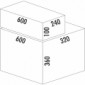 Einbau-Abfallsammler Cox(R) Base 360 K / 600-2 mit Base-Board(R) [4/6]