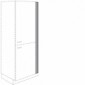 Passleiste für Highboard in Korpusfarbe [1/16]