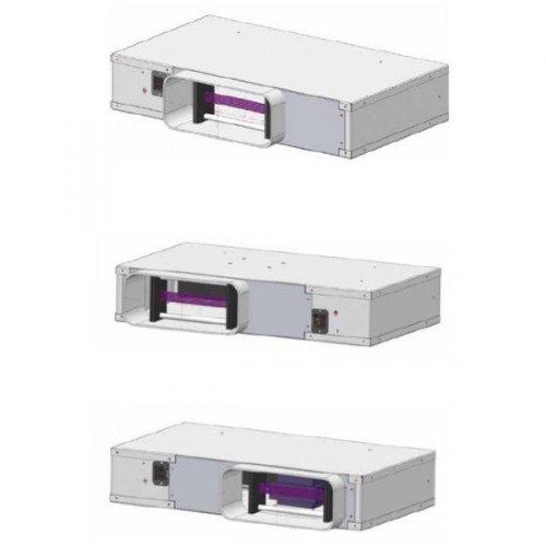 Plasma-Umluftfilter Variabel für den Sockelbereich für Anschluss an Nabermuffe 150er + Bora Adapter