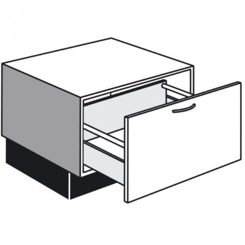 Unterschrankmodul mit 1 Auszug