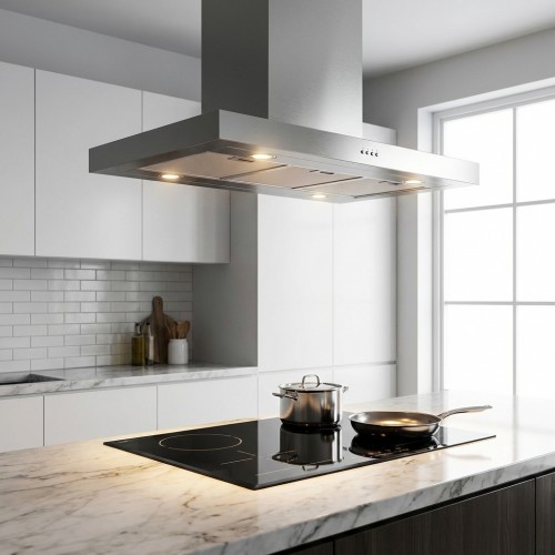 Inselhaube Edelstahl