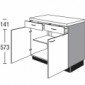 Unterschrank mit 2 Drehtüren und 2 Schubkästen [2/16]