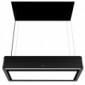 Abgehängter Umluft Deckenlüfter Lightline schwarz oder weiss 120x50 cm mit RGB LED Beleuchtung [2/8]