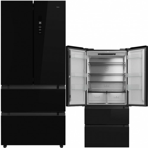 Side-by-Side French Door Gourmet Kühlschrank Night River Black