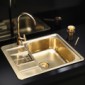 Küchenspüle Edelstahl Gold Monarch Line 60 [1/4]