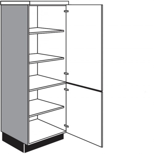 Highboardschrank mit 2 Drehtüren