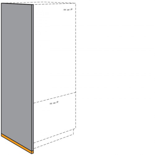 Highboard-Wangen in Korpusfarbe 25 mm dick