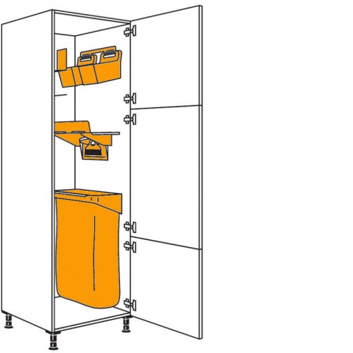 Hochschrank mit Ordnungssytem