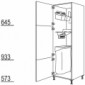 Hochschrank mit Ordnungssytem [2/9]