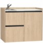 modulLINE ML 120 K Minik&uuml;che aus Holz mit K&uuml;hlschrank [19/25]