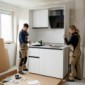modulLINE ML 120 K Minik&uuml;che aus Holz mit K&uuml;hlschrank [23/30]