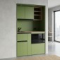 modulLINE ML 120 K Minik&uuml;che aus Holz mit K&uuml;hlschrank [24/30]