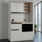 modulLINE ML 120 K Minik&uuml;che aus Holz mit K&uuml;hlschrank [26/30]