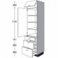 Seitenschrank für Geschirr mit 2 Auszüge [2/17]