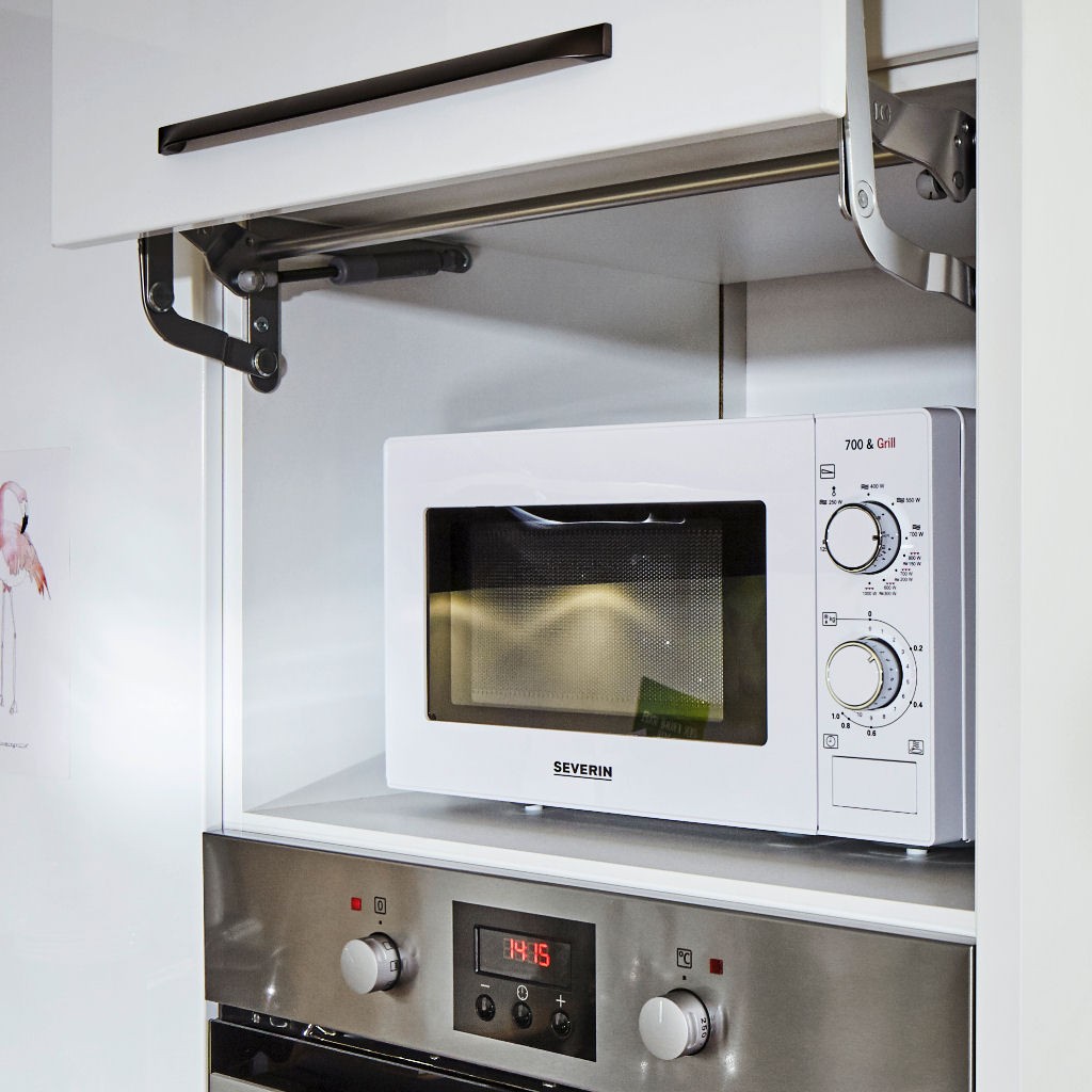 Seitenschrank für Geschirr mit 2 Auszüge