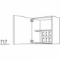 Wandschrank mit 6 Schütten aus Kunststoff [2/13]