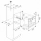 Einbau-Kaffeemaschine 46 cm hoch Weiß Design Edelstahl [2/2]