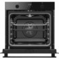 Einbaubackofen mit Pyrolyse Matt schwarz [2/10]
