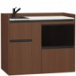 modulLINE ML 120F MA Minik&uuml;che aus Holz mit Mikrowelle und 2 Ausz&uuml;ge [17/25]