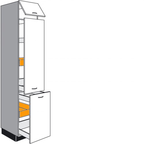 Apothekerschrank mit 2 Innenschubkästen