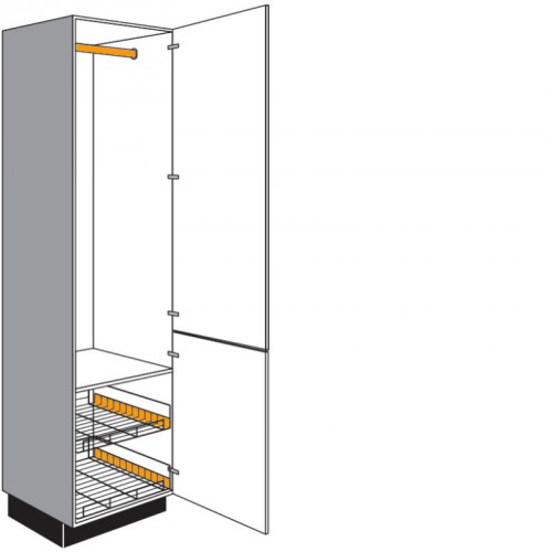 Seitenschrank mit 1 Drehtür (verstiftet)