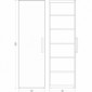 Hochschrank Metall Designline 200 cm Höhe [10/10]