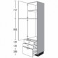 Geräteschrank mit 2 Drehtüren und 1 Auszug [2/17]