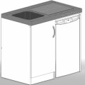 Miniküche KÜ64333 Miniküche KÜ64333