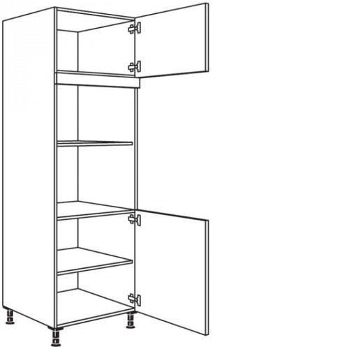 Hochschrank für Geräte-Umbauten, Mikrowelle und Dampfgarer