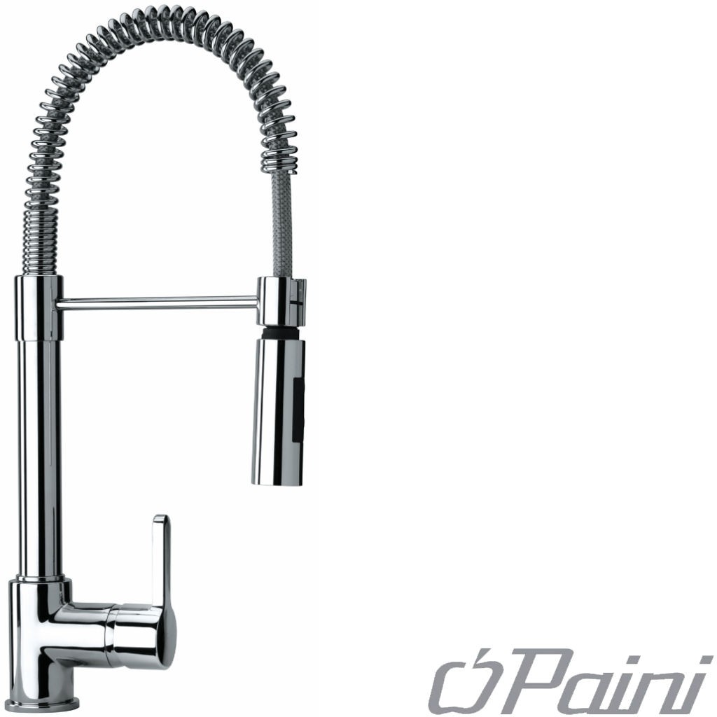 Paini arena Küchenarmatur mit Federauslauf
