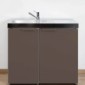 Miniküche Büroküche 90 cm breit Metall [5/15]