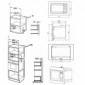 Einbau-Mikrowelle mit Digitaltimer und Edelstahlrahmen [2/2]