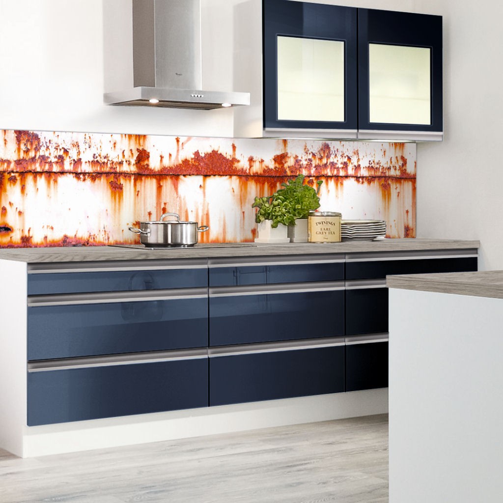 Spülen-Unterschrank mit Abfalleimern zur Mülltrennung