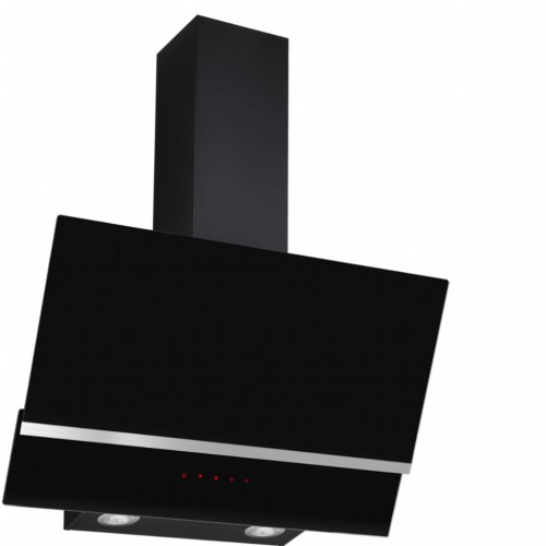 Kaminhaube StripeX schwarzer Glasschirm Breite 60 cm Kaminhaube StripeX schwarzer Glasschirm Breite 60 cm