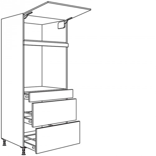 Hochschrank Umbauten für 30 Zoll breite Backöfen