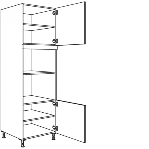 Hochschrank für Geräte-Umbauten, Mikrowelle und Dampfgarer