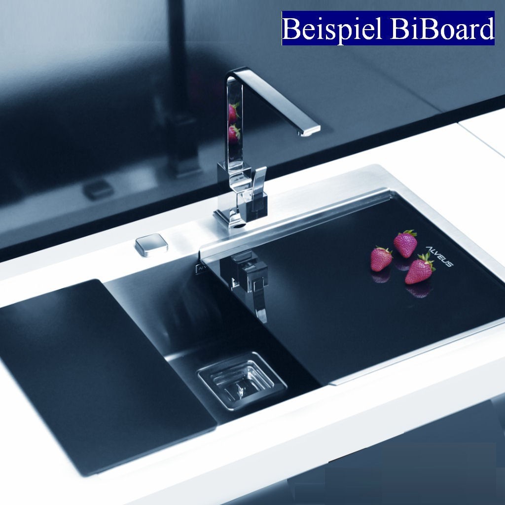 Küchenspüle Stylux 50 mit Abtropffläche