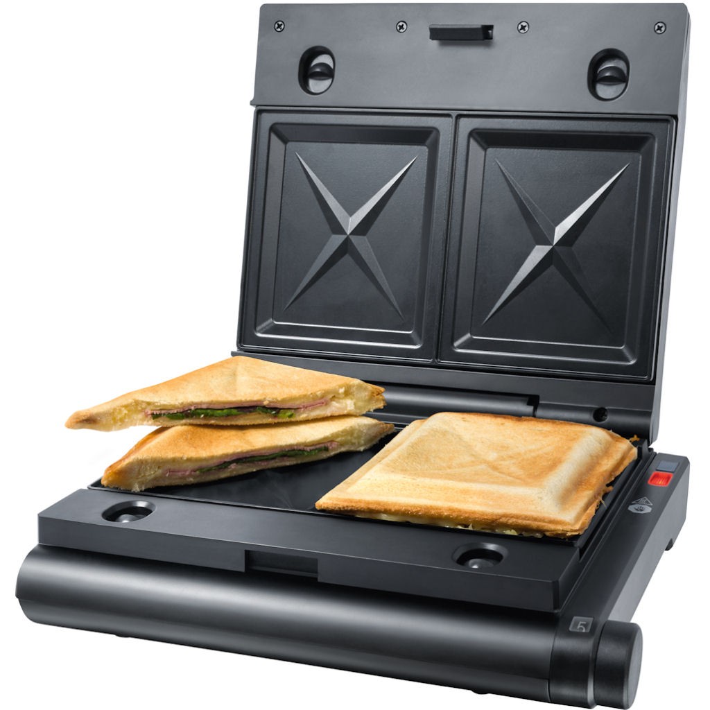 MultiSnackMaker zum Toasten, Grillen und Waffeln backen